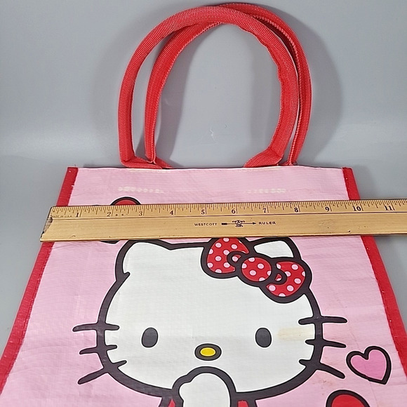 Hello Kitty Vintage Shopping Tote 11" x 10" 2013 Barnes Noble Exclusive NEW - Picture 2 of 4